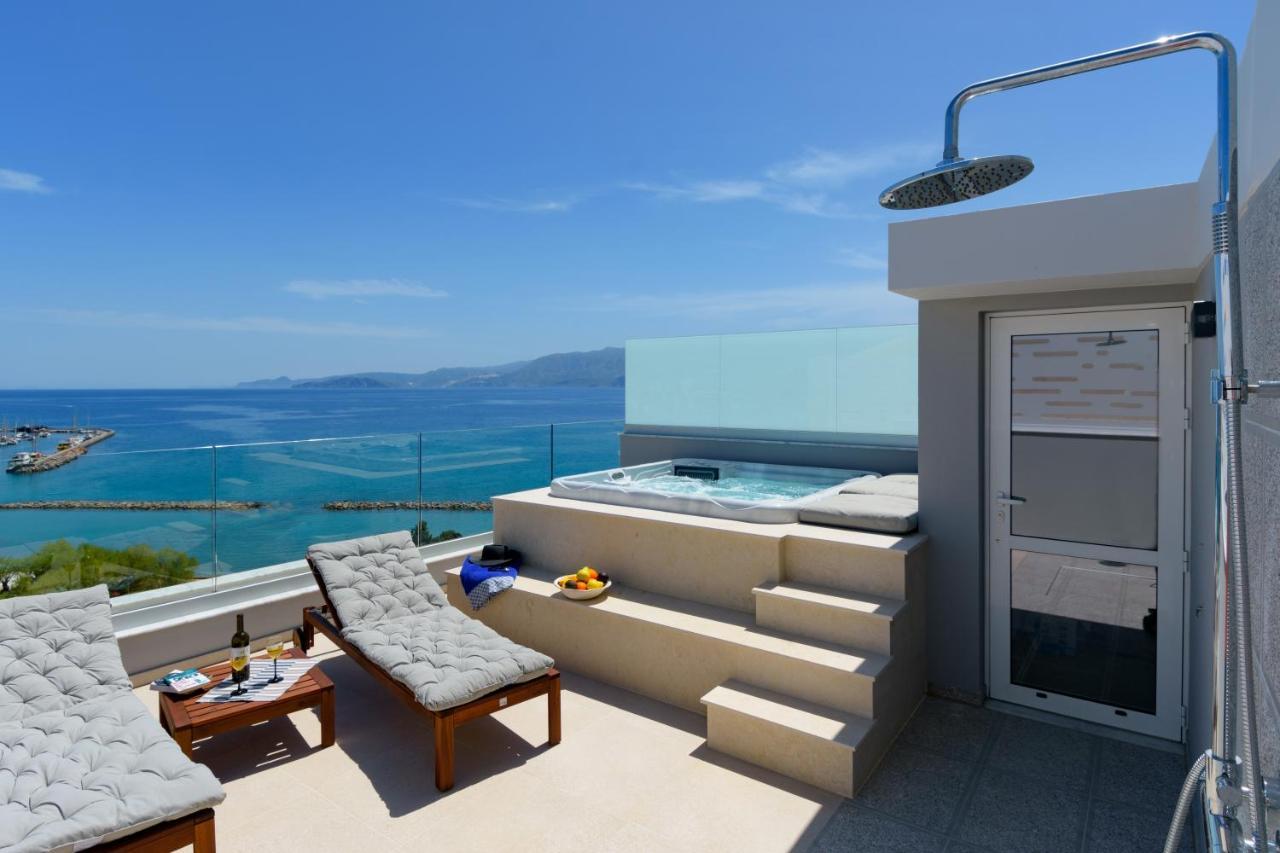 Angelique Luxury Apartment Ágios Nikólaos Eksteriør bilde